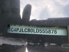 2020 Jeep Cherokee Latitude Black vin: 1C4PJLCB0LD555876