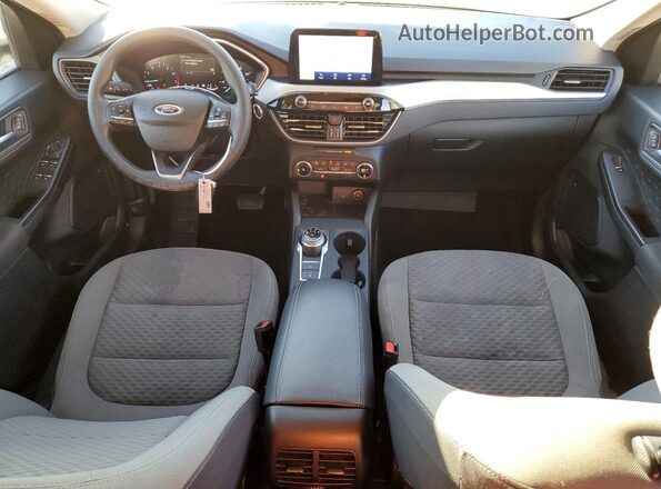 1FMCU9G62LUB60681 2020 FORD ESCAPE Серебряный Вид панели приборов