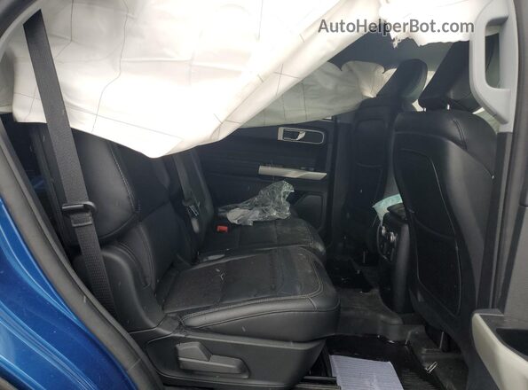 1FMSK8DH4LGD10094 2020 FORD FORD EXPLORER Blue Вид задньої частини салону