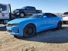 2022 Chevrolet Camaro Ls Blue vin: 1G1FB3DX1N0104767