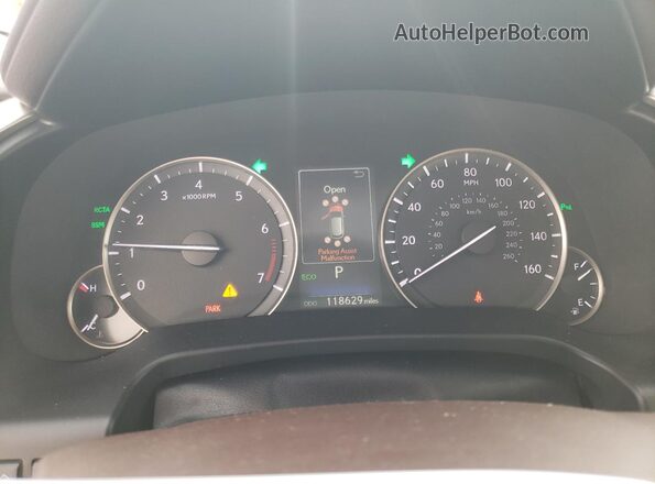 2T2BZMCA9GC048991 2016 LEXUS RX Черный Вид щитка приборов
