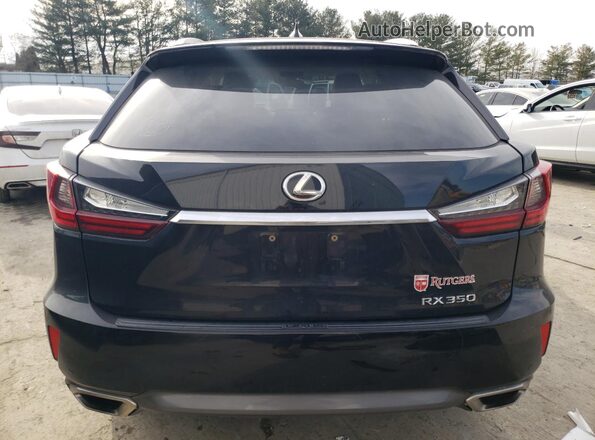 2T2BZMCA9GC048991 2016 LEXUS RX Черный Вид сзади
