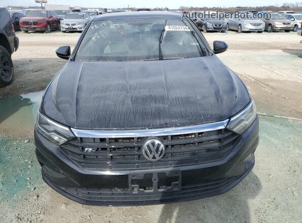 3VWC57BU9KM079463 2019 VOLKSWAGEN JETTA Black ხელსაწყოთა პანელის ხედი