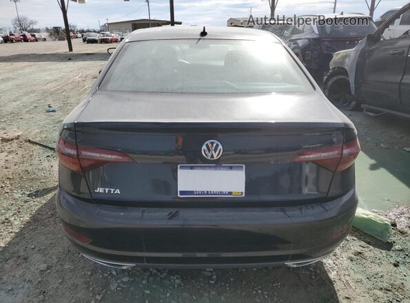 3VWC57BU9KM079463 2019 VOLKSWAGEN JETTA Black ძრავის განყოფილების ხედი