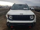 2019 Jeep Renegade Trailhawk White vin: ZACNJBC12KPJ96777