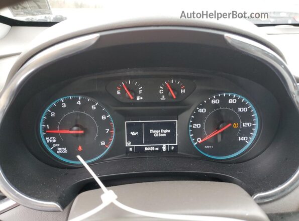 1G1ZD5ST2MF005163 2021 CHEVROLET MALIBU Черный Вид щитка приборов