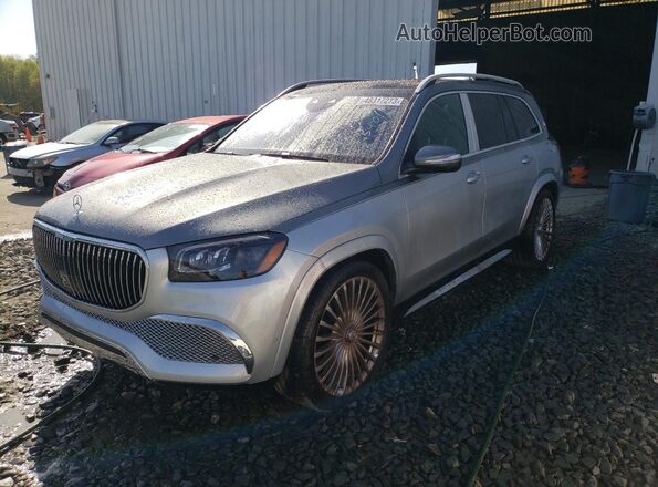 4JGFF8HB5NA773363 2022 MERCEDES-BENZ GLS Серебряный Передняя левая четверть