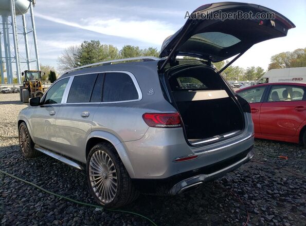 4JGFF8HB5NA773363 2022 MERCEDES-BENZ GLS Серебряный Передняя правая четверть