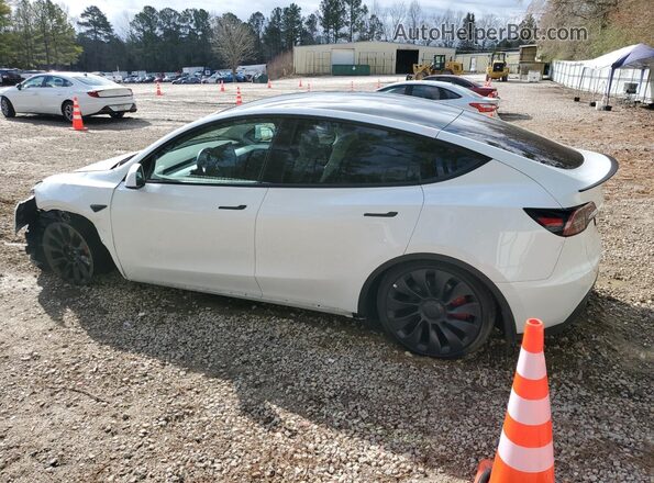 7SAYGDEF4PF699800 2023 TESLA MODEL White Trasero izquierdo