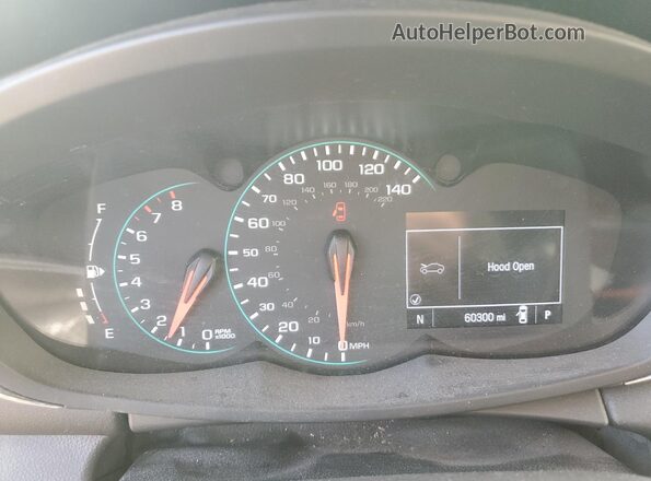 KL7CJPSB8LB008600 2020 CHEVROLET TRAX Black Вид щитка приладів