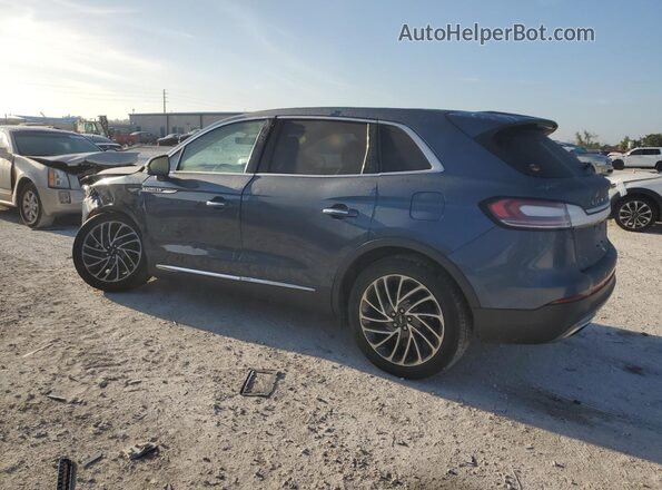 2LMPJ8L91KBL41641 2019 LINCOLN NAUTILUS Blue Задня ліва чверть