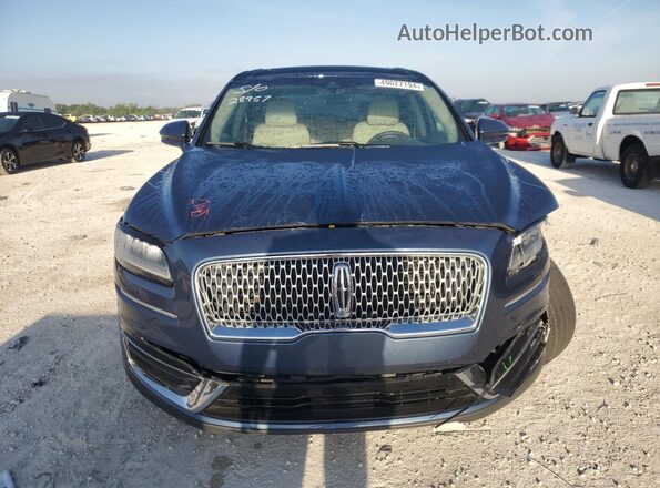 2LMPJ8L91KBL41641 2019 LINCOLN NAUTILUS Blue Вид спереду