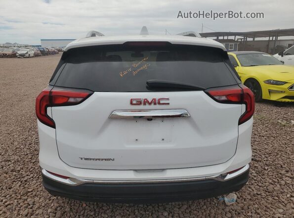 3GKALPEVXLL244243 2020 GMC TERRAIN White Vista trasera