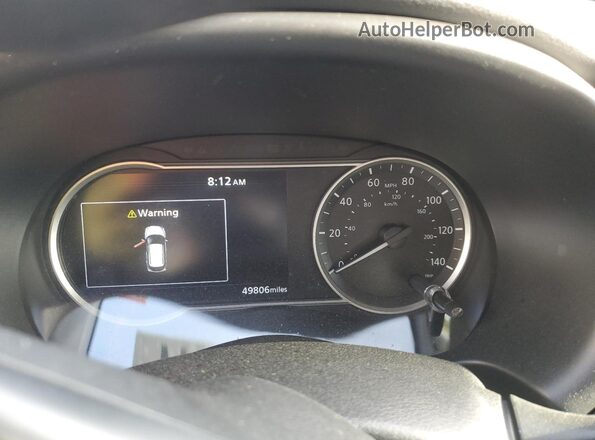 3N1CP5CV3LL558013 2020 NISSAN KICKS Black ხელსაწყოთა პანელის ხედი