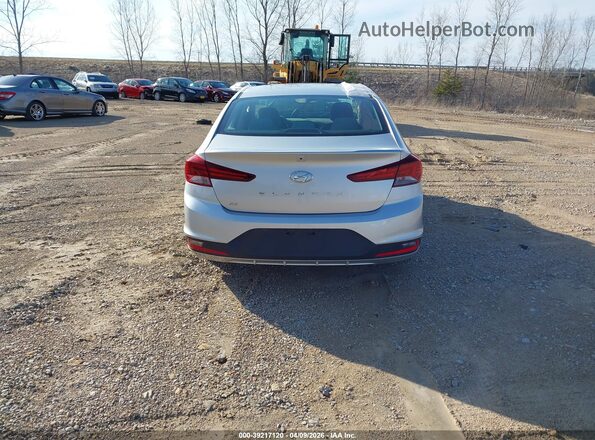 5NPD74LF1KH489020 2019 HYUNDAI ELANTRA Silver 