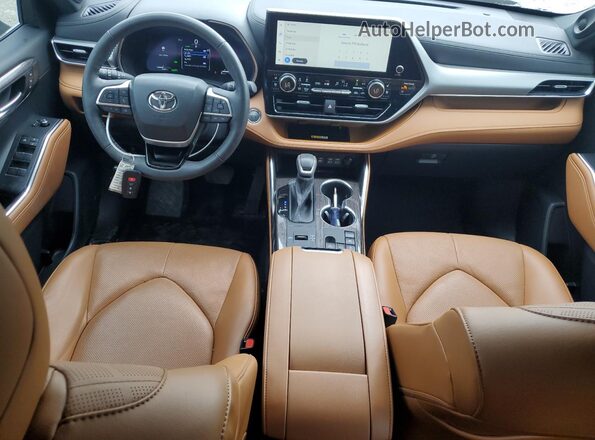 5TDFARAH1PS523955 2023 TOYOTA HIGHLANDER HYBRID Blue 