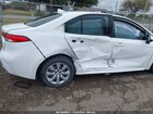 2021 Toyota Corolla Le White vin: JTDEPMAE7MJ189006