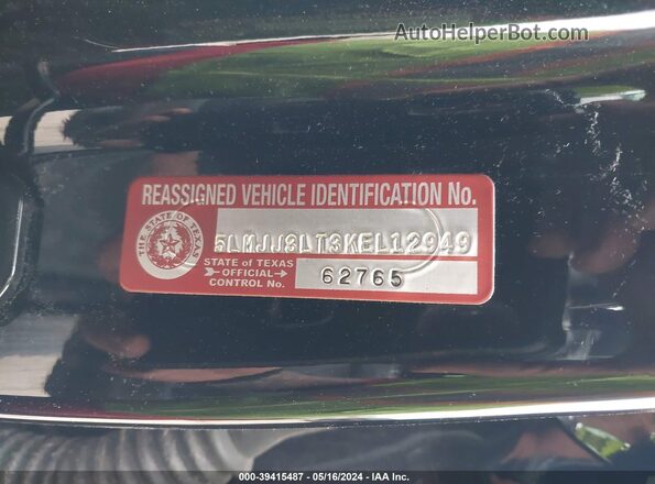 5LMJJ3LT3KEL12949 2019 LINCOLN NAVIGATOR L Черный Вид подкапотного пространства