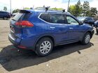 2017 Nissan Rogue Sv Blue vin: 5N1AT2MV7HC811362