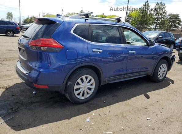 5N1AT2MV7HC811362 2017 NISSAN ROGUE Blue Tył prawy