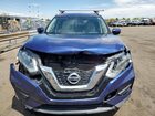 2017 Nissan Rogue Sv Blue vin: 5N1AT2MV7HC811362