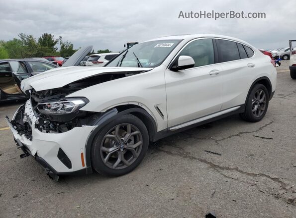 5UX33DT05P9R75444 2023 BMW X4 White Przód lewy