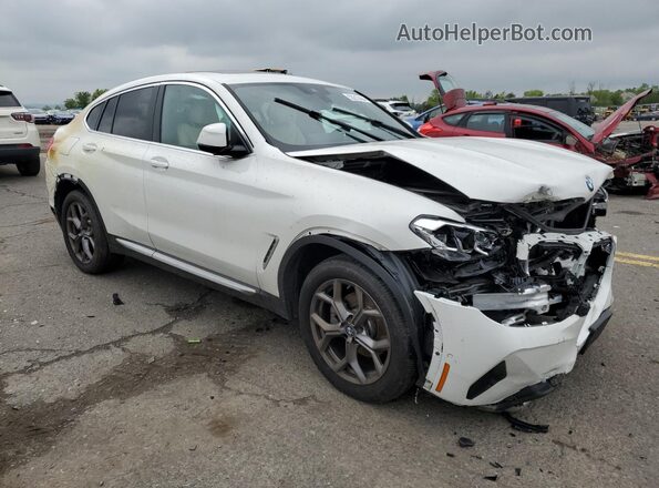 5UX33DT05P9R75444 2023 BMW X4 White Przód prawy