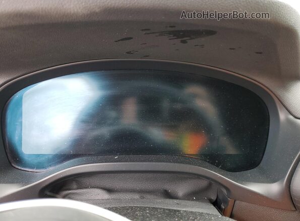 5UX33DT05P9R75444 2023 BMW X4 White Widok zestawu wskaźników