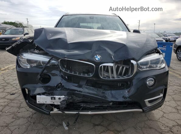 5UXKR0C52JL075481 2018 BMW X5 Черный Вид спереди