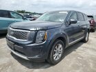 2021 Kia Telluride Lx Gray vin: 5XYP24HC5MG133044