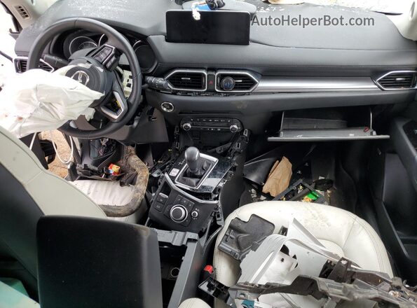 JM3KFBCM5M0489008 2021 MAZDA CX-5 Белый Вид панели приборов