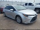 2021 Toyota Corolla Le Silver vin: JTDEPMAE9MJ158517