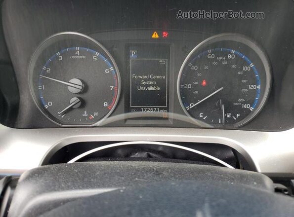 JTMBFREV4JJ213433 2018 TOYOTA LE Blue Вид щитка приладів
