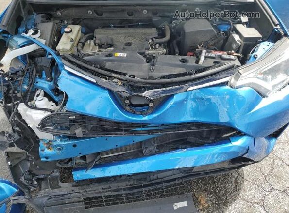 JTMBFREV4JJ213433 2018 TOYOTA LE Blue Вид підкапотного простору