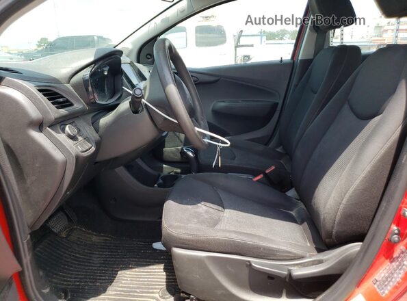 KL8CB6SAXLC403334 2020 CHEVROLET SPARK Red Widok wnętrza z przodu