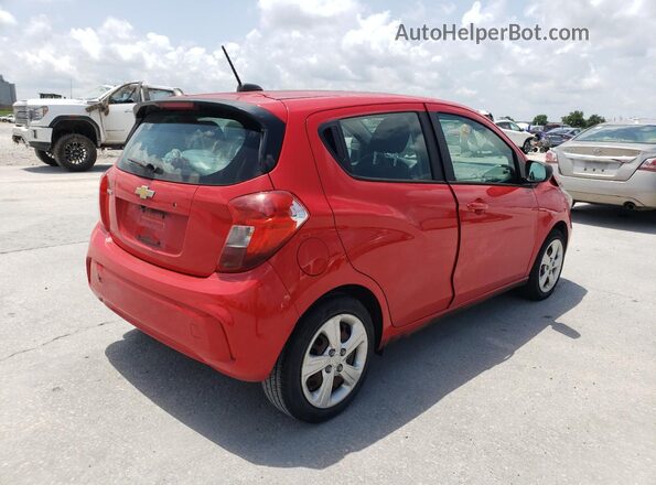 KL8CB6SAXLC403334 2020 CHEVROLET SPARK Red Tył prawy