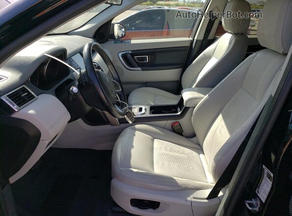 SALCP2RX7JH729841 2018 LAND ROVER DISCOVERY Черный Вид салона спереди