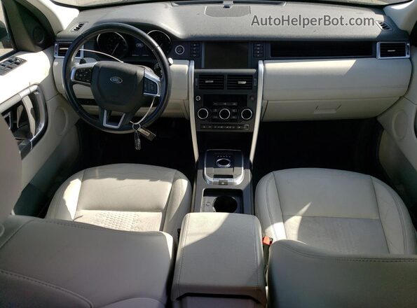 SALCP2RX7JH729841 2018 LAND ROVER DISCOVERY Черный Вид панели приборов