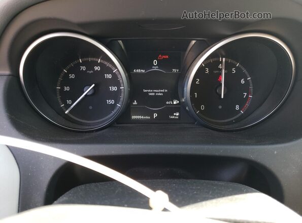 SALCP2RX7JH729841 2018 LAND ROVER DISCOVERY Черный Вид щитка приборов