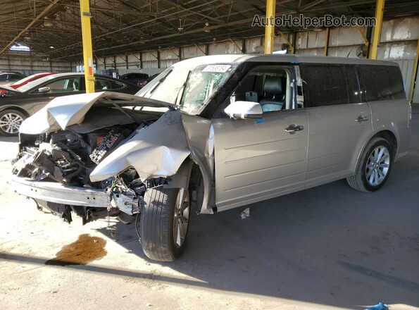 2FMGK5D82JBA02589 2018 FORD FLEX Серебряный Передняя левая четверть