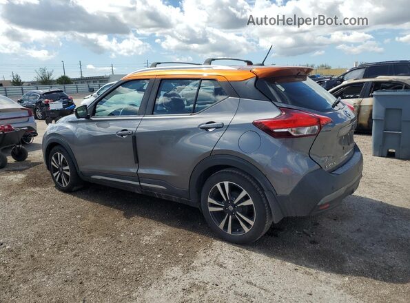 3N1CP5CUXKL501264 2019 NISSAN KICKS Серый Задняя правая четверть