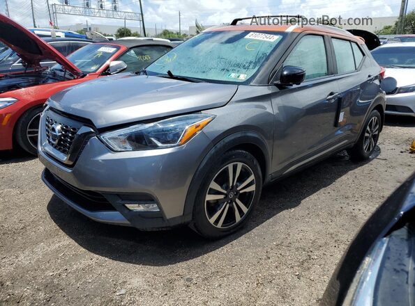 3N1CP5CUXKL501264 2019 NISSAN KICKS Серый Задняя левая четверть