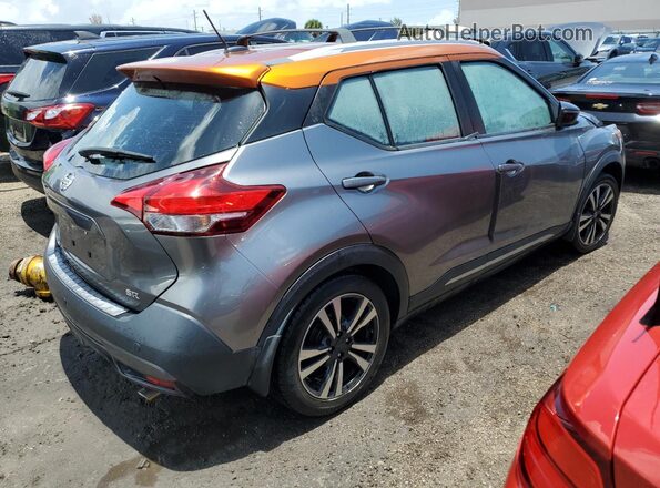 3N1CP5CUXKL501264 2019 NISSAN KICKS Серый Вид сзади