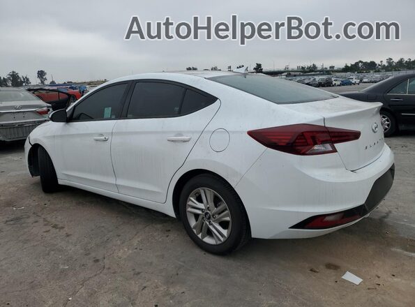 5NPD84LF8LH512615 2020 HYUNDAI ELANTRA Белый Задняя левая четверть