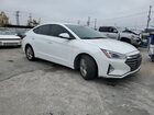 2020 Hyundai Elantra Sel Белый vin: 5NPD84LF8LH512615