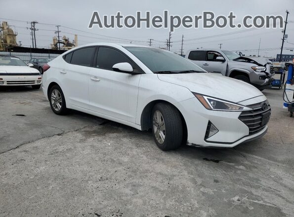 5NPD84LF8LH512615 2020 HYUNDAI ELANTRA Белый Передняя правая четверть