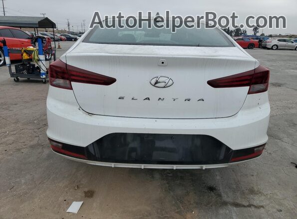 5NPD84LF8LH512615 2020 HYUNDAI ELANTRA Белый Вид сзади