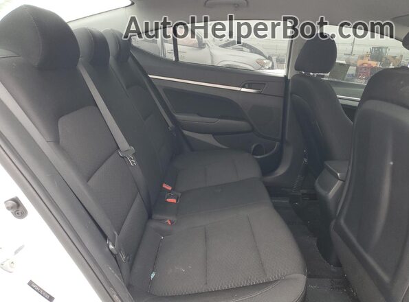 5NPD84LF8LH512615 2020 HYUNDAI ELANTRA Белый Вид задних сидений