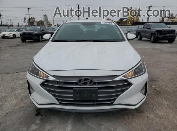 5NPD84LF8LH512615 2020 HYUNDAI ELANTRA Белый Вид спереди