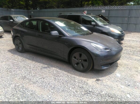 5YJ3E1EB2PF633240 2023 TESLA MODEL 3 Синий Передняя правая четверть